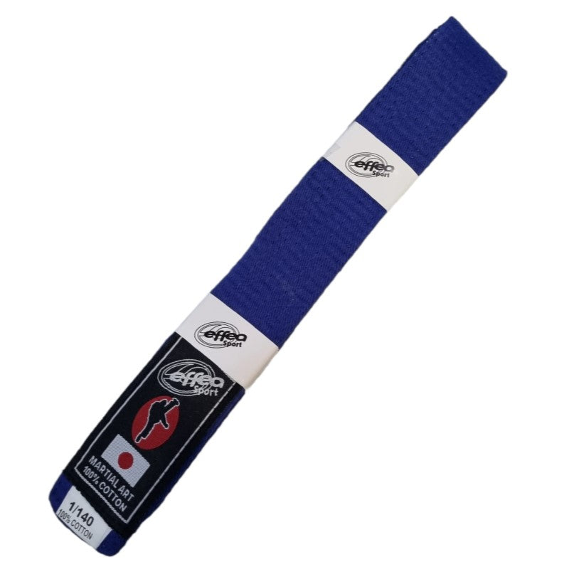 Cintura da Karate Judo Effea EF565 Blu Cotone Arti Marziali EF565BL