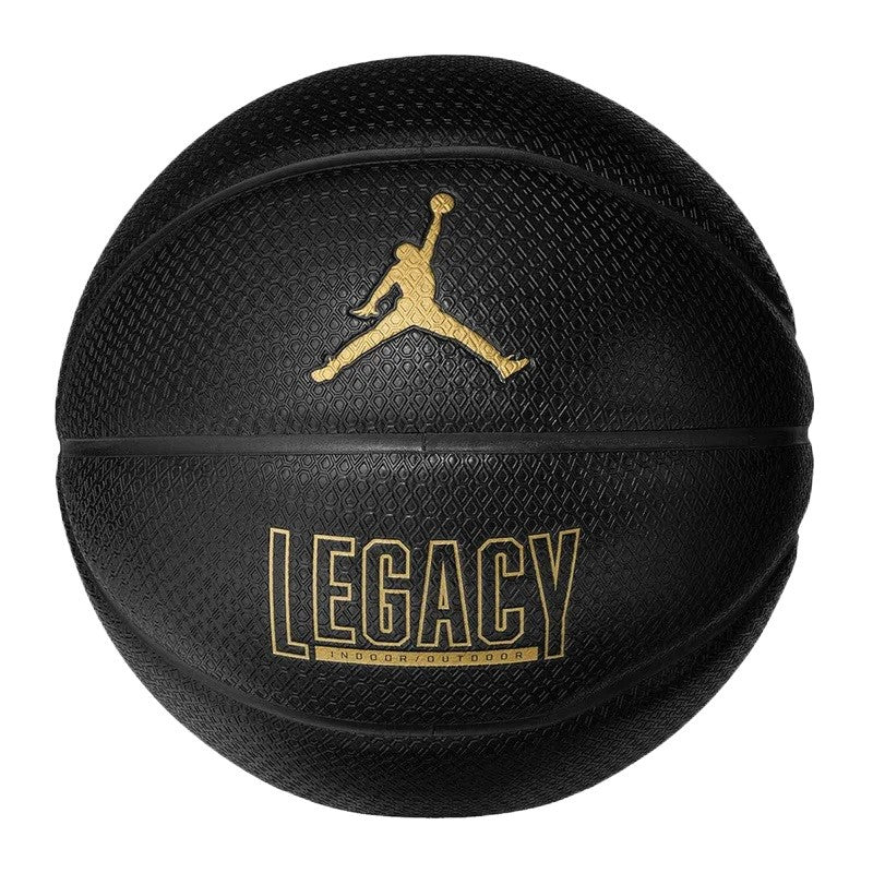 Pallone da Basket Jordan Legacy n°7 Nero Oro J100825305107