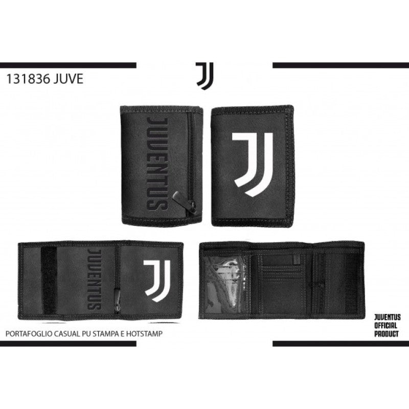Portafoglio a Strappo Juventus 131836 Unisex Prodotto Ufficiale 131836JUVE