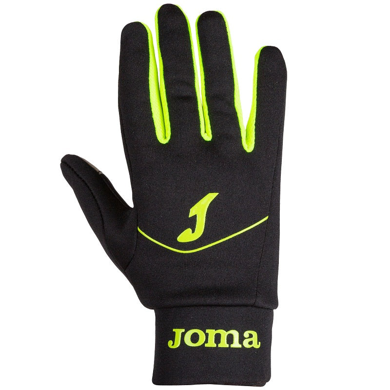 Guanti da Running Joma Tactile Touch Screnn Fitness Giallo Nero 400478121