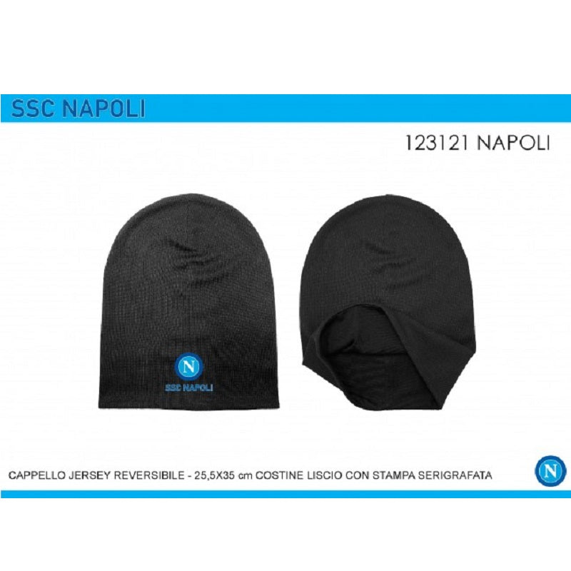 Cappello Ssc Napoli Jersey Rigato  Reversibile 123121SSCN Unisex Blu