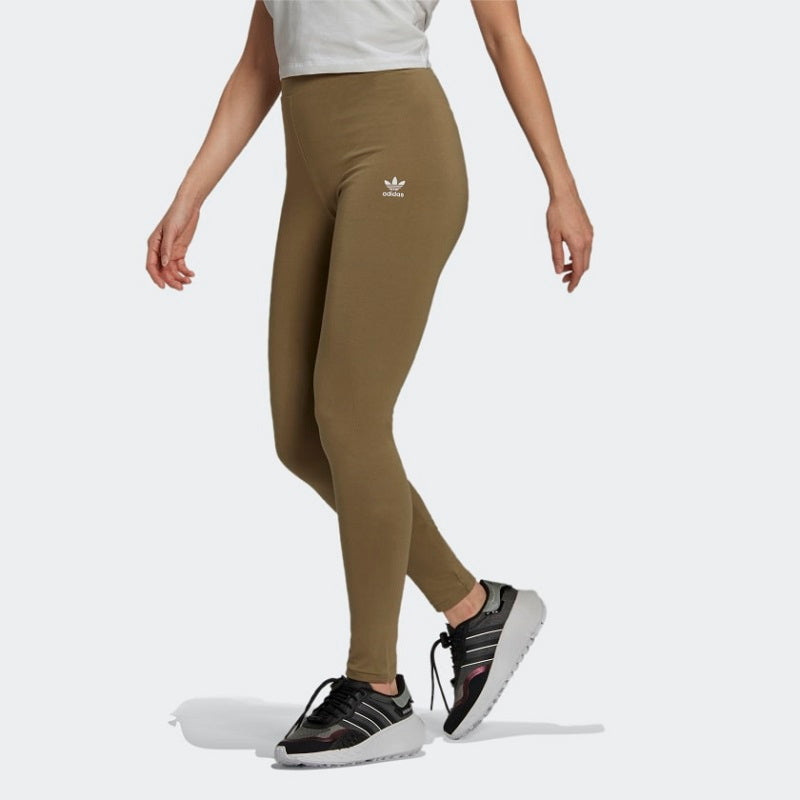 Leggings da Donna Adidas Originals Tight Verde Elastico Fitness Running H06623